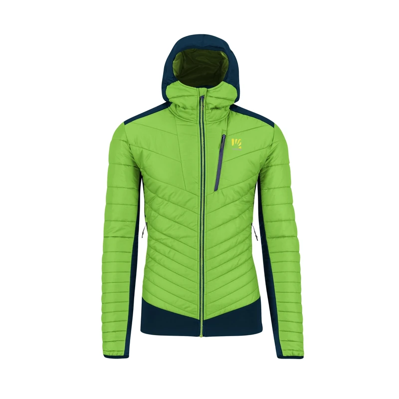 KARPOS 2511010-073 PIAN LONGHI JKT Jacket Men's MIDNIGHT/GREEN FLASH Size XXL