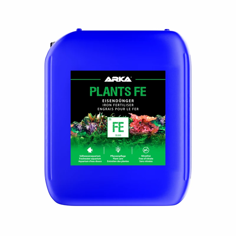 Iron Fertiliser for Aquarium Plants – ARKA Plants FE 5000 ml – weekly formula for lush green leaves – prevents yellowing & iron deficiency – no nitrate or phosphate – ideal for planted tanks