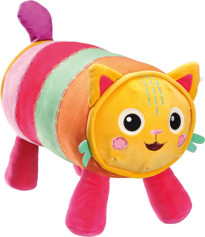Schmidt Spiele GmbH Spiele 42792 Gabby's Dollhouse, Cuddly Cat, 41 cm Plush Toy Colourful