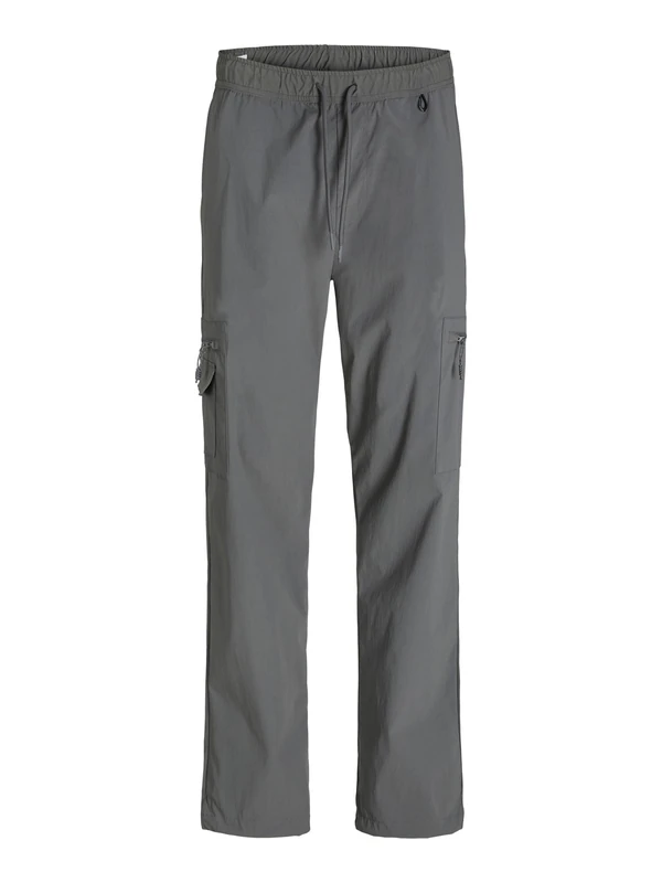 JACK & JONES Men's Jpstkane Jjarcher Tech Cargo Sn Cargo Trousers, Smoked Pearl, L - Image 1