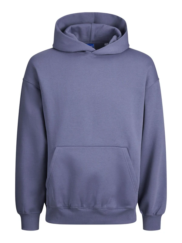 JACK & JONES Men's Jjeurban Edge Sweat Hood Noos Sweatshirt, Night Shadow Blue, S