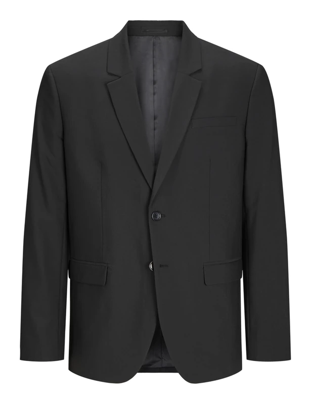 JACK & JONES Jprbushwick Harry Blazer Reg Fit Noos, Black/fit: Regular fit, 38R