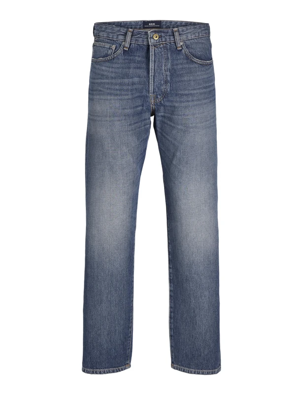 JACK & JONES Male Regular Fit Jeans Relaxed Fit Jeans, Light Blue (Light Blue Denim), 32 W/34 L