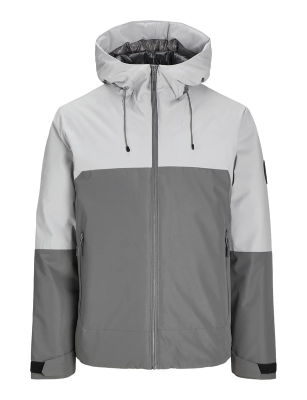 JACK & JONES Male Lined Jacket Lined Jacket, 12260486-gargoyle, S
