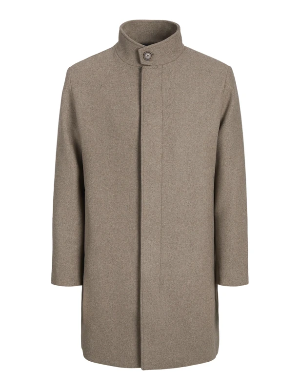 JACK & JONES Mens Wilson Coat Greige XL