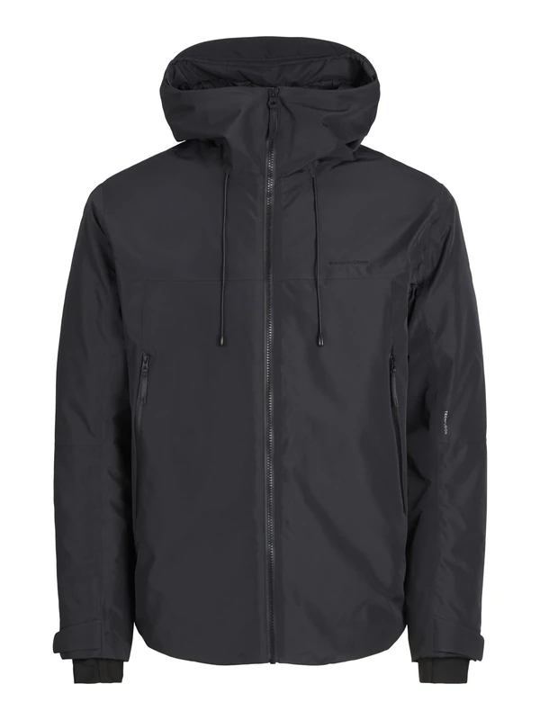 JACK&JONES Men's JCOSUMMIT Padded Shell Jacket SN Softshell Jacket, Black, XXL, black, XXL