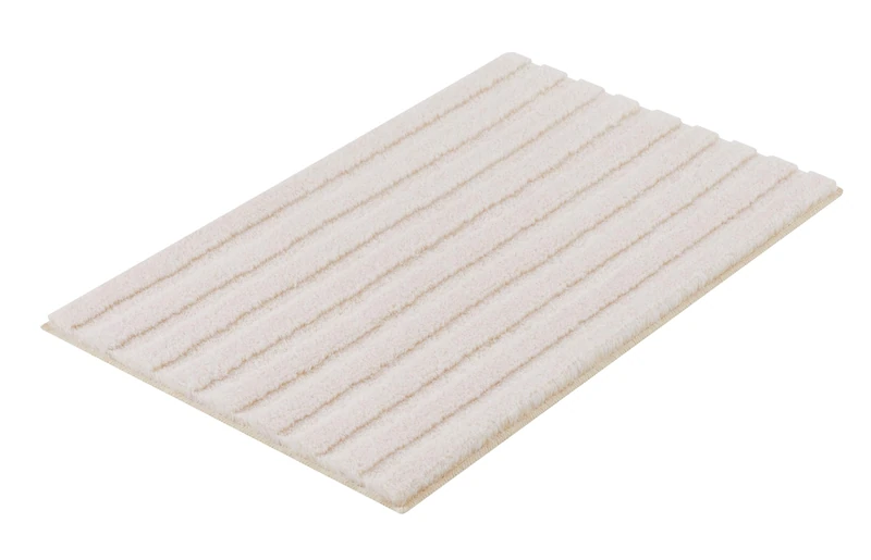 Kleine Wolke Bath Mat Polyacrylic Sand Beige 60 x 100 cm - Image 1