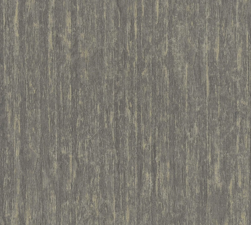 A.S. Création 395615 Wallpaper Brown Grey - Wallpaper Wood Effect - Fibre Non-Woven Wallpaper Design - Wall Wallpaper for Various Rooms - 10.05 m x 0.53 m - Made in Germany - Image 1