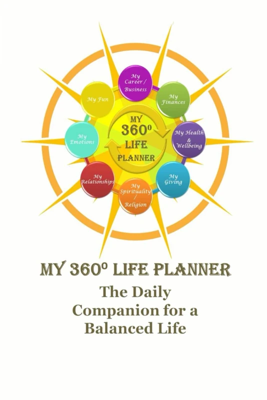 My 360-Degree Life Planner: Your daily companion for a balanced life.