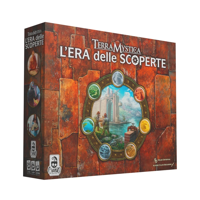Cranio Creations - Terra Mystica The Age of Discoveries, An Independent Game Set In The Earth Universe Mystica, Italian Language Edition