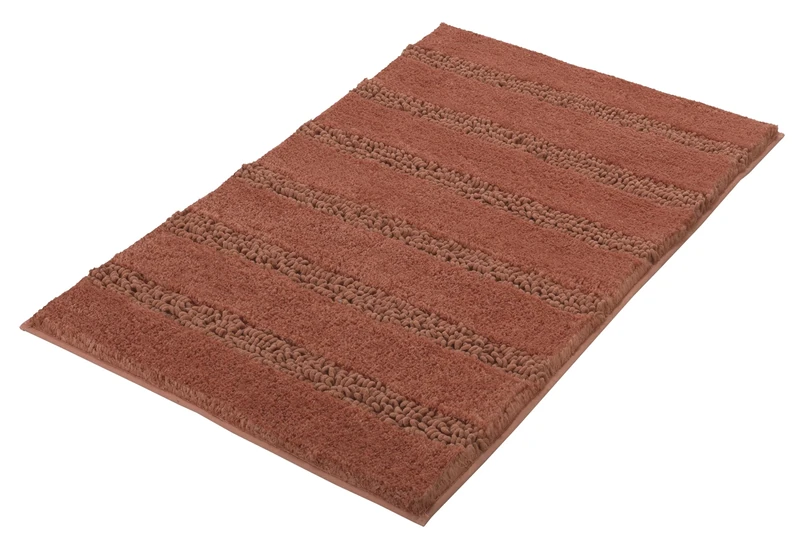 Kleine Wolke Bath Mat Polyester Terracotta 80 x 140 cm