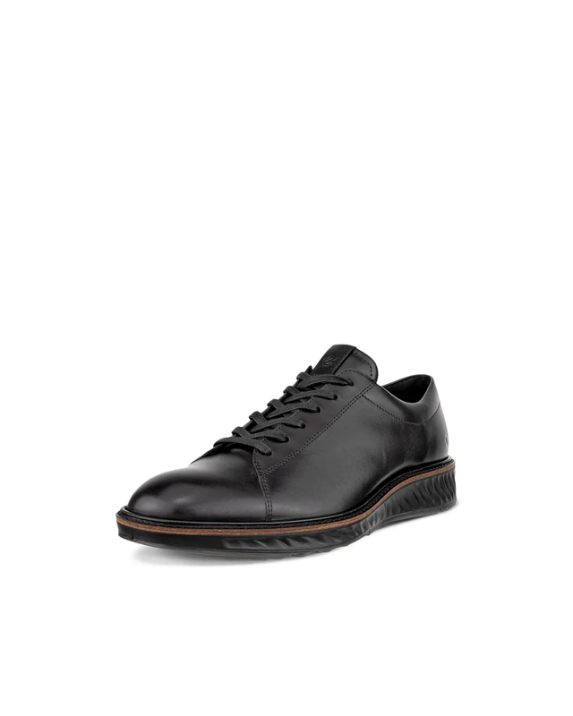 ECCO Men's St.1 Hybrid Luxury Dress Sneaker, Black, 6-6.5