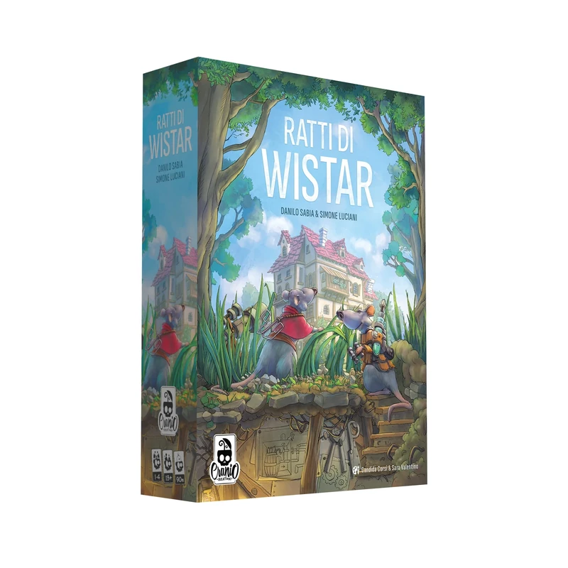 Cranio Creations - Wistar Rats, Small Large Mice Fleeing From the Laboratory, Edition in Italian Language