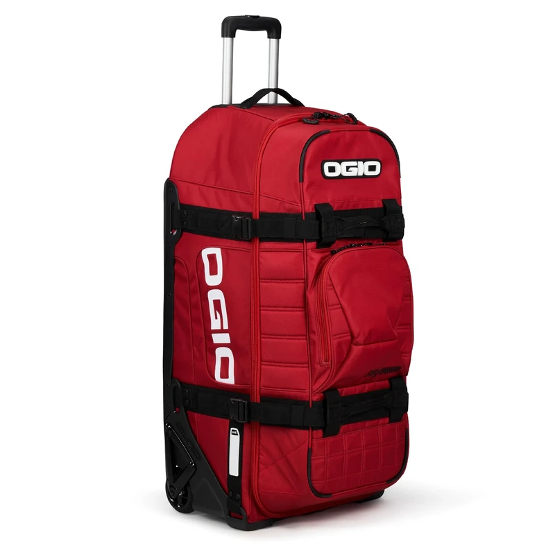 OGIO RIG 9800 Ultra-Tough and Protective (123 Litre Capacity) Wheeled Travel Bag Suitcase, Red