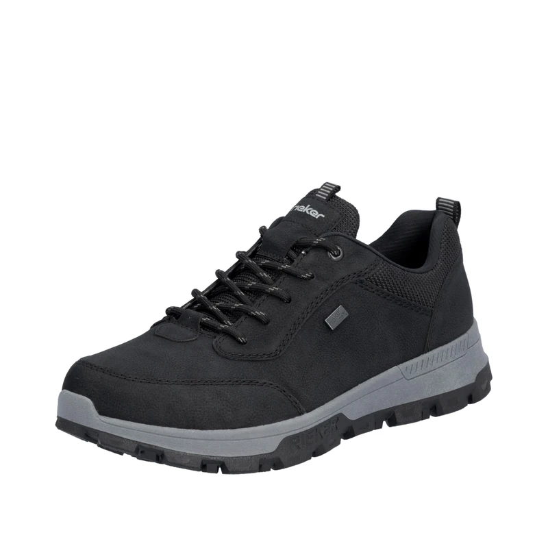 Rieker Sporty Lace-Up Black, Black 00, 41 EU