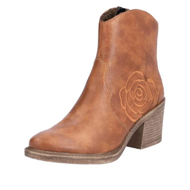 Rieker Women's Y1250 Ankle Boots, Brown 24, 7.5 UK