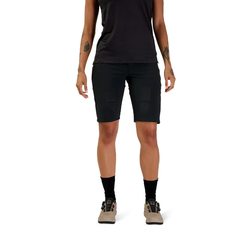 Fox Racing Fox Lady Flexair Women's Cycling Shorts, Black, L