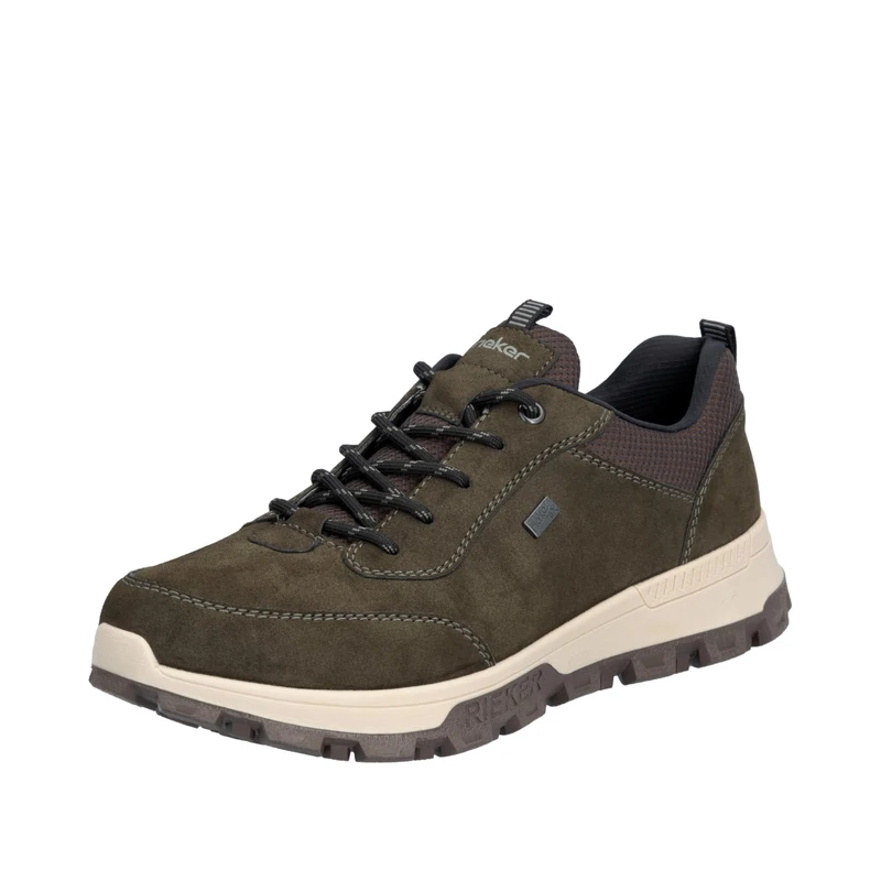 Rieker Sporty Lace-Up Black, Green, 8 UK - Image 1