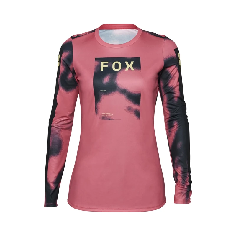 Fox Racing Women's Long Sleeve Cycling Jersey Fox Lady Ranger Taunt Guava L Shirt, L