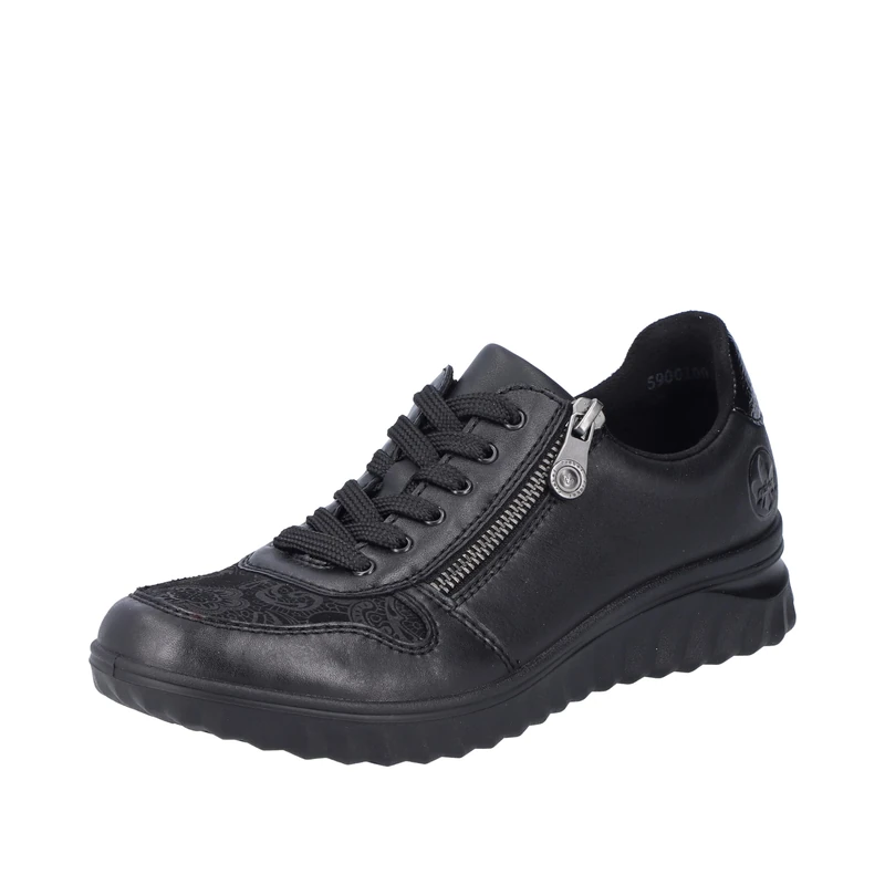 Rieker Women's 59001 Lace-up, Black, 6.5 UK