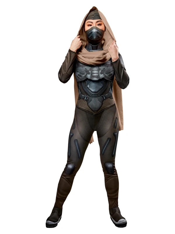 Rubie's Women's Dune Deluxe Chani Costume Jumpsuit and Mask Adult, Shown, Medium - Image 1