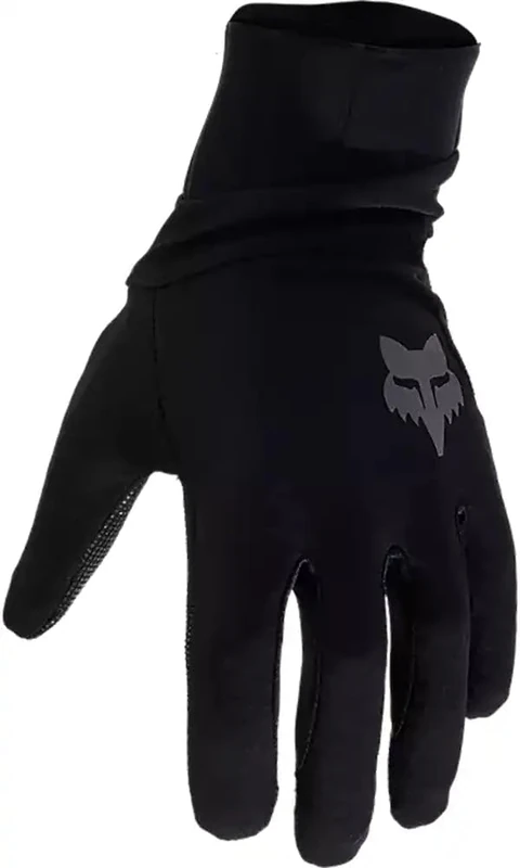 BELL Fox Racing Defend Pro Fire Glove - Durable, Comfortable, Ideal for MX & Off-Road, Ventilated, Adjustable Fit, Protection, Black, Size: S