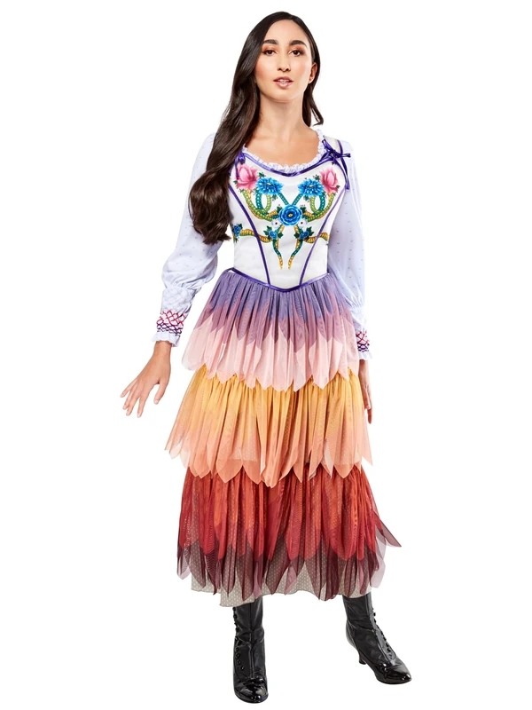 Rubies Women's Hunger Games: Ballad of Songbirds and Snakes Lucy Gray Baird Costume Dress, As Shown, Large