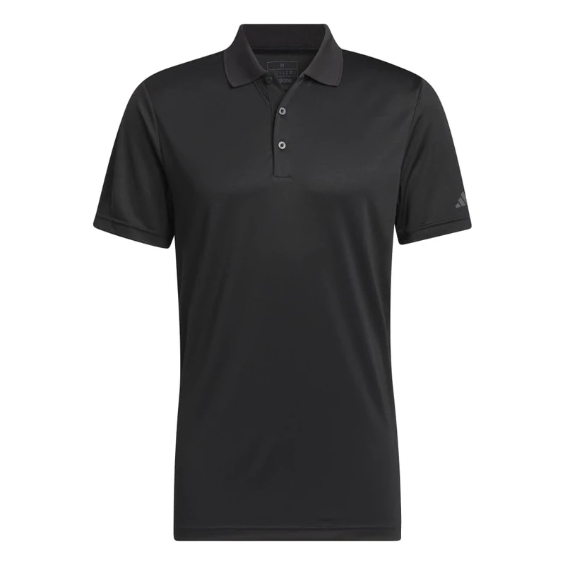 adidas Men's Core Performance Primegreen Polo Shirt, Black, XXL
