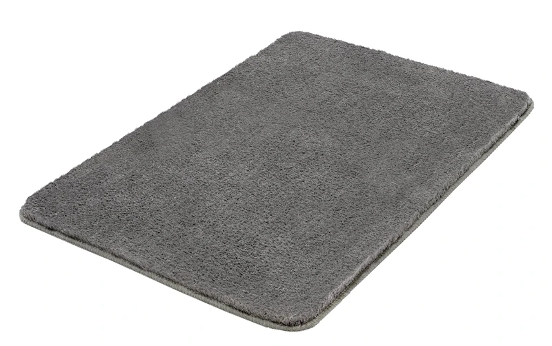 Kleine Wolke Marco Bath Mat 60 x 90 cm Anthracite - Image 1
