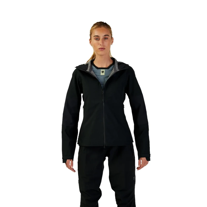 Fox Racing Fox Rain Women's Coat Fox Lady Defend 3L Black L