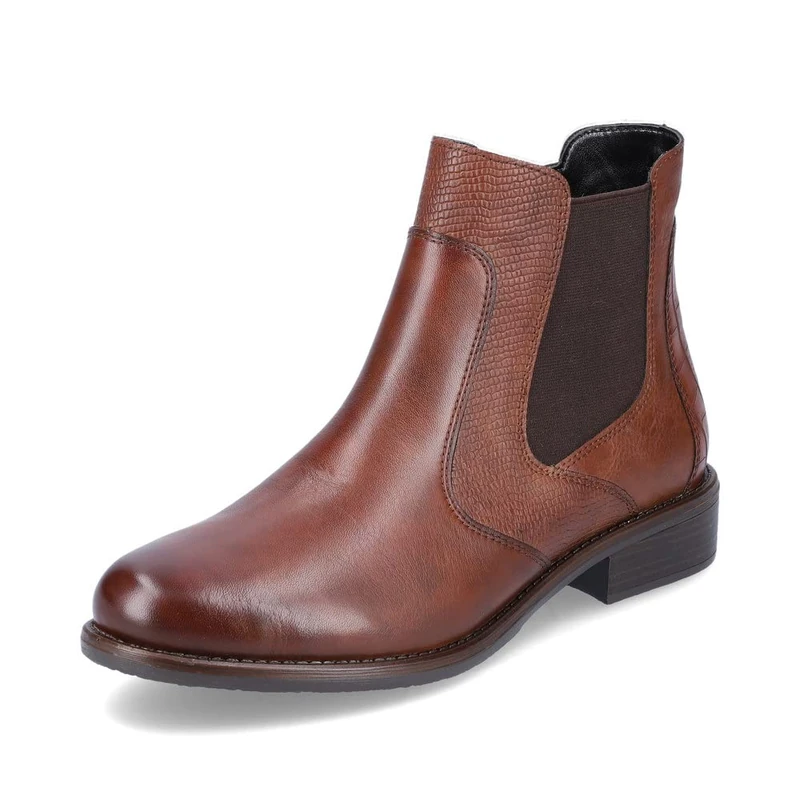 Remonte Ladies D0F70 Chelsea Boots, Brown, 40 EU, brown, 8 UK