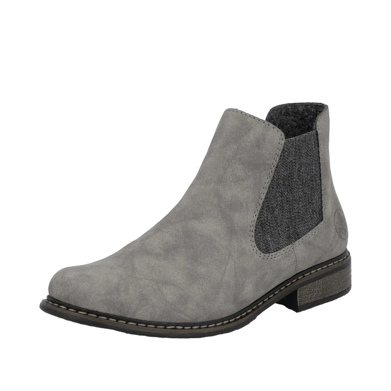 Rieker Women's Z4994 Chelsea Boot, Grey 40, 4 UK