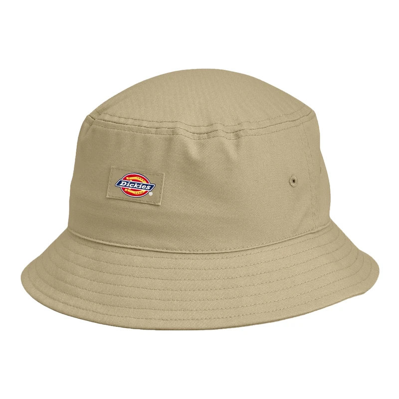 Dickies Men's Twill Bucket Hat, Beige, One Size