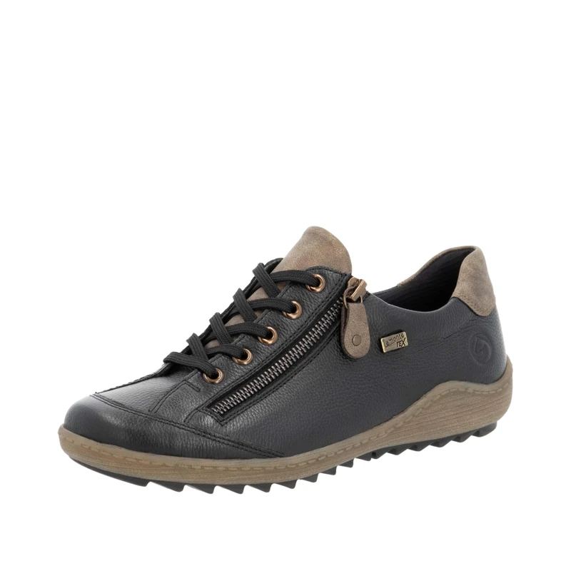 Remonte Cardo Womens Shoes 6.5 UK Black/Brown - Image 1