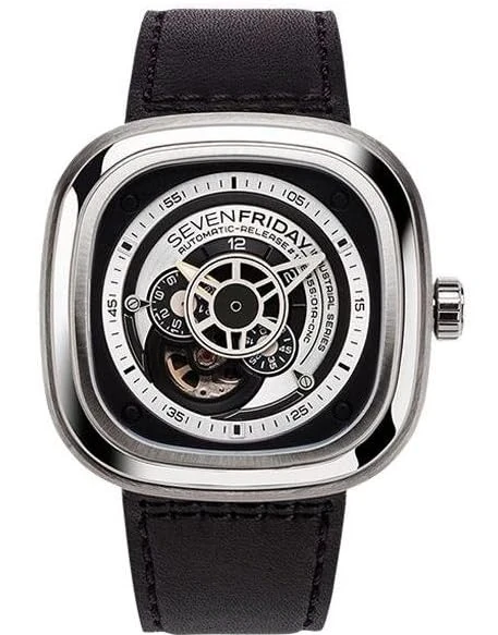 SevenFriday Men's Watch SF-P1B/01 (Ø 47 mm)