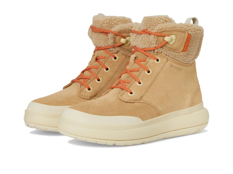 Merrell Womens Marquette Thermo Lace Waterproof Snow Boots Tan 7 UK