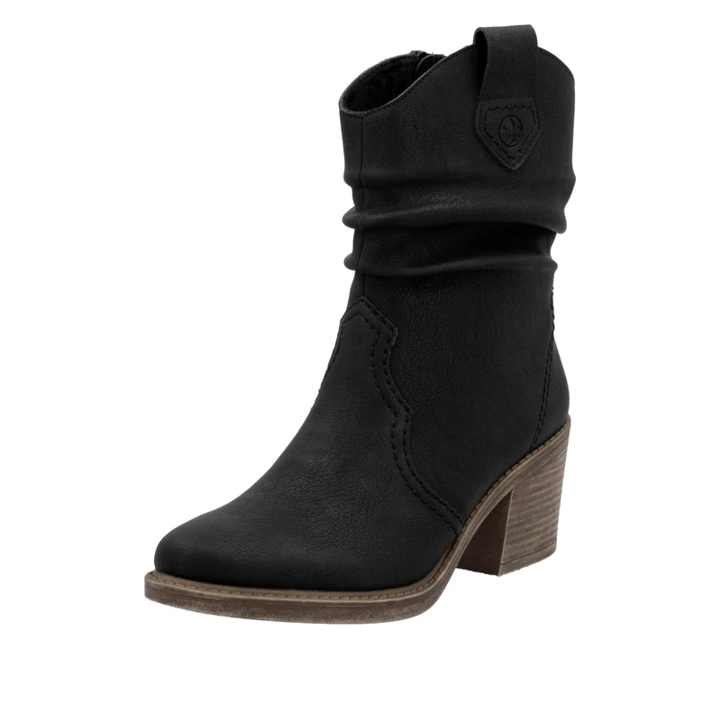 Rieker Women's Y1284 Ankle Boots, black, 7.5 UK