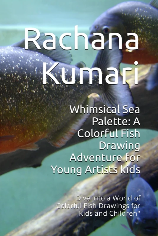 Whimsical Sea Palette: A Colorful Fish Drawing Adventure for Young Artists kids: Dive into a World of Colorful Fish Drawings for Kids and Children"