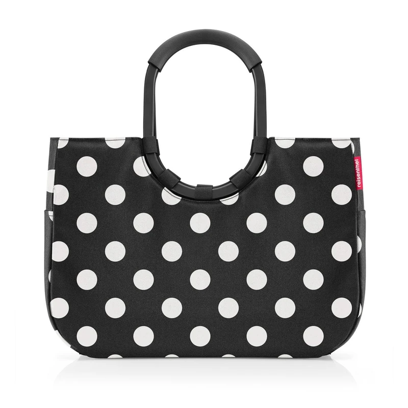 Reisenthel OR7072 LOOPSHOPPER L FRAME DOTS WHITE Gym Bag Women's FRAME DOTS WHITE Size Unica