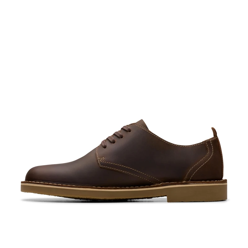 Clarks Shepton Low Mens Beeswax Leather, 9.5