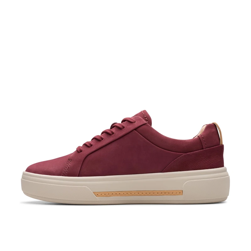 Clarks Hollyhock Walk Womens Burgundy, 5.5