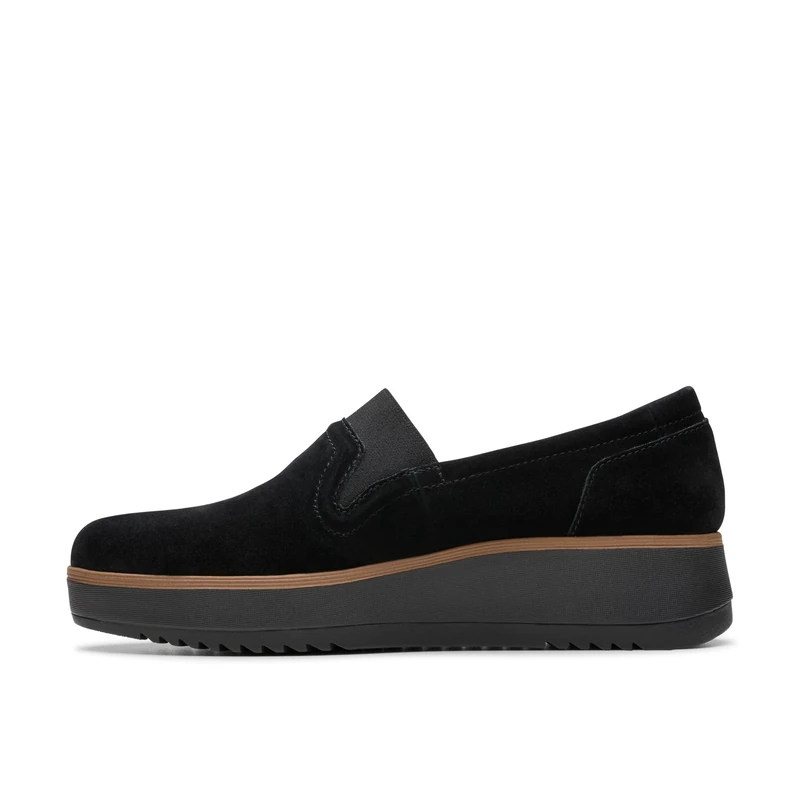 Clarks Zylah Sky Womens Black SDE, 6.5