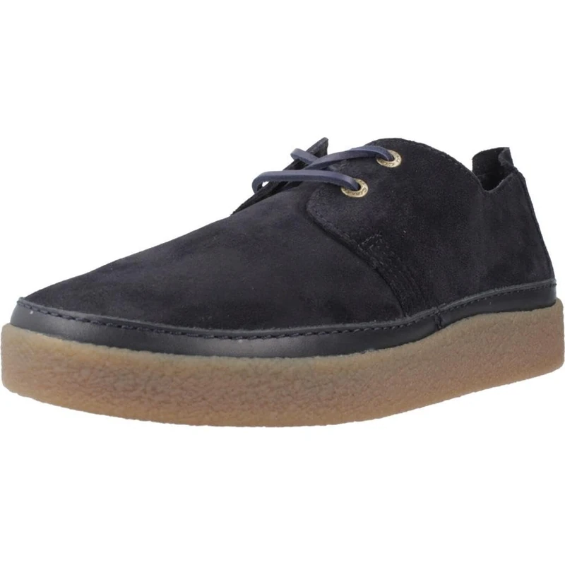 Clarks Clarkwood Low Mens Navy Suede, 8