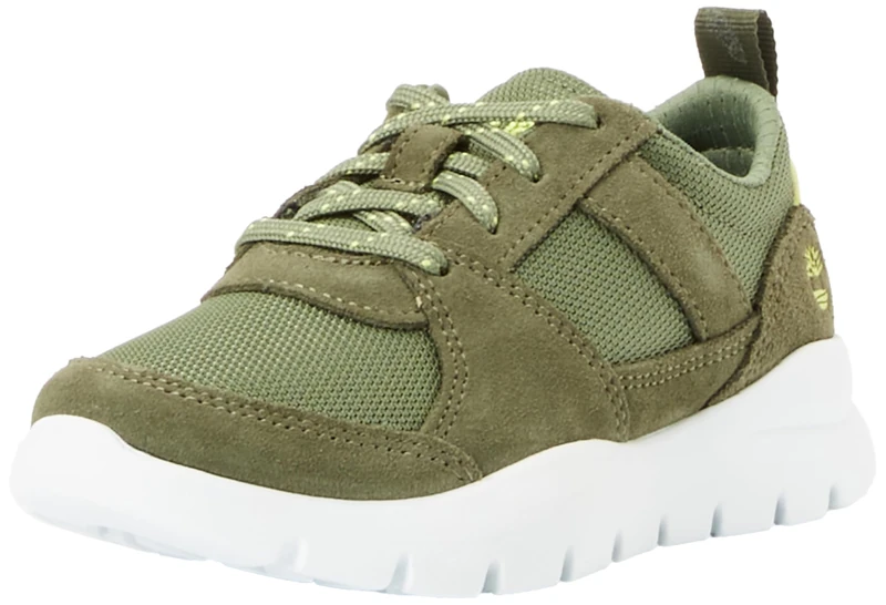 Timberland Boys Boroughs Project L/F Ox Oxford, Dk Grn Suede, 1.5 UK