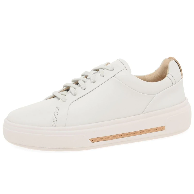 Clarks Hollyhock Walk Womens Off White Lea, 8