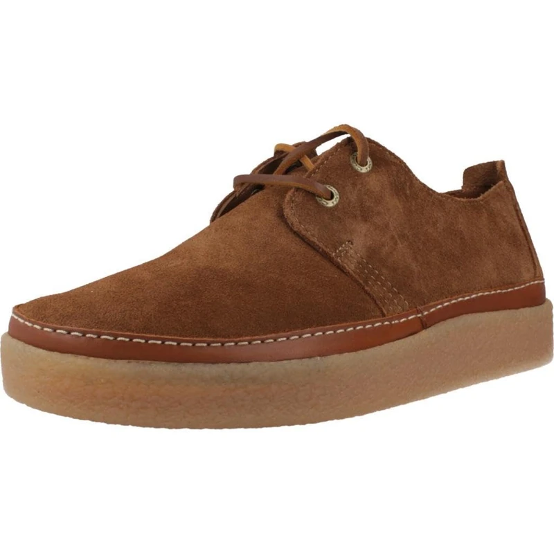 Clarks Clarkwood Low Mens Cola Suede, 7