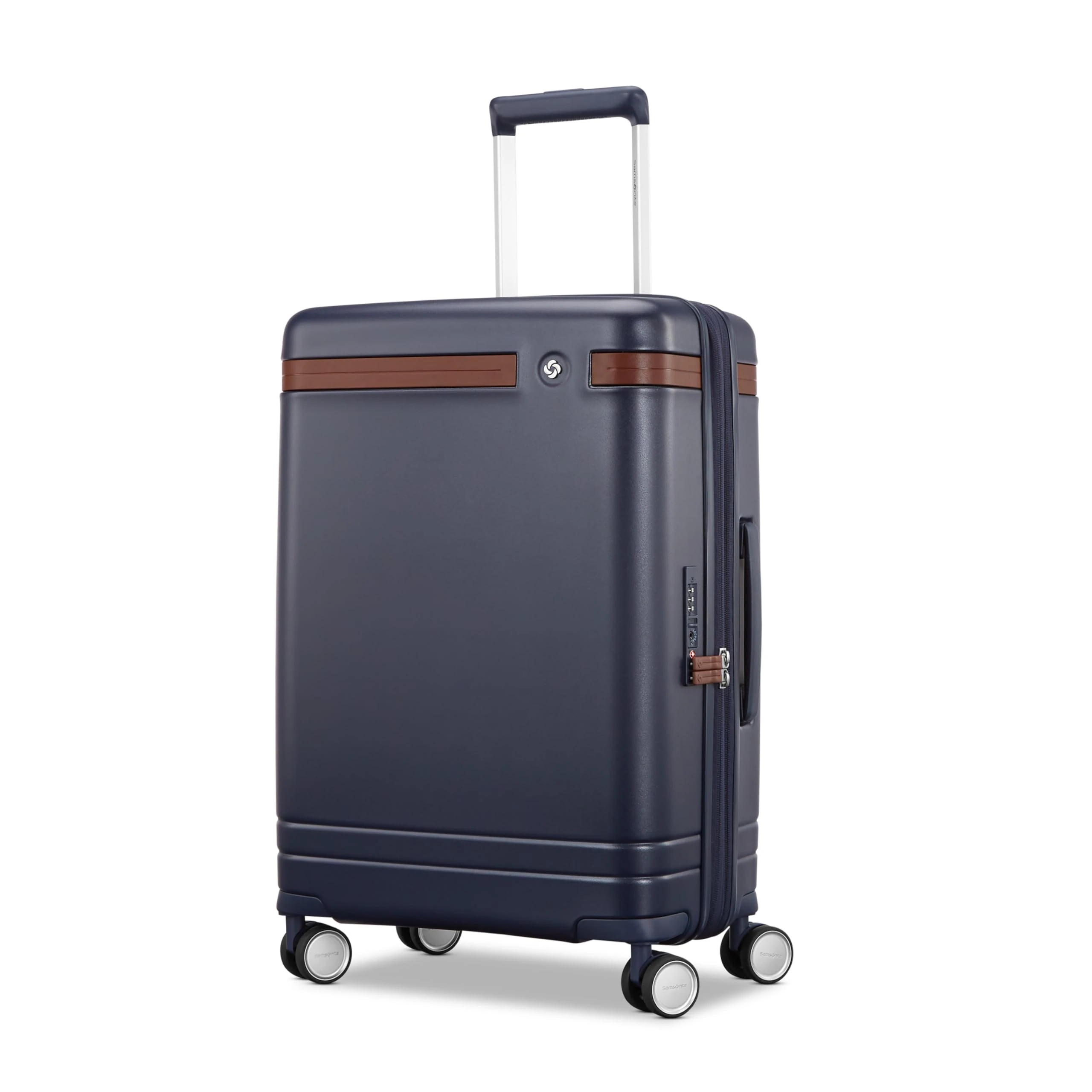 Samsonite Virtuosa Hardside Expandable Carry on Luggage with Spinner Wheels, Navy, Carry-On 21-Inch, Virtuosa Collection