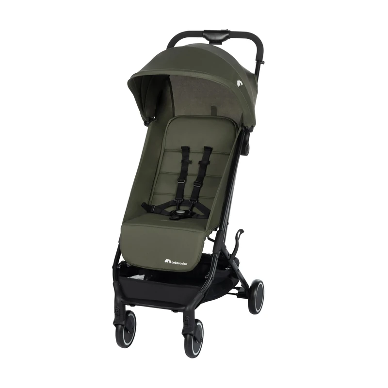 Bebeconfort Soko Ultra Compact, Comfortable and Lightweight Pushchair from Birth to 3.5 Years, 0-15 kg, Mineral Green