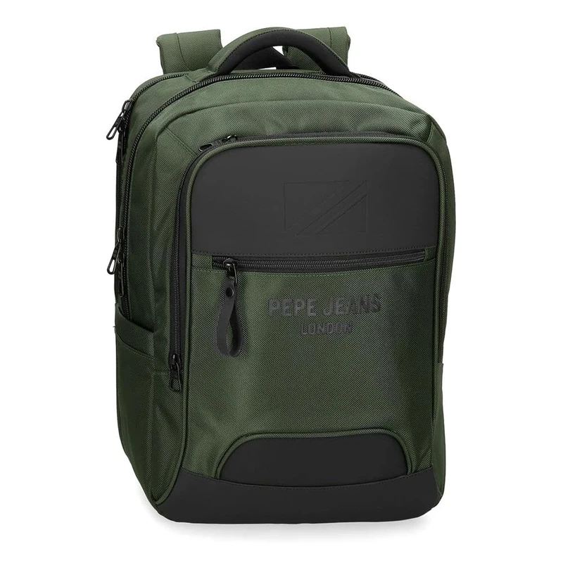 Pepe Jeans Men's Bromley Luggage Messenger Bag, Green, standard size, laptop backpack