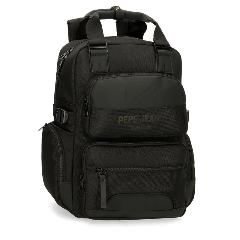 Pepe Jeans Men's Bromley Luggage Messenger Bag, black, standard size, laptop backpack